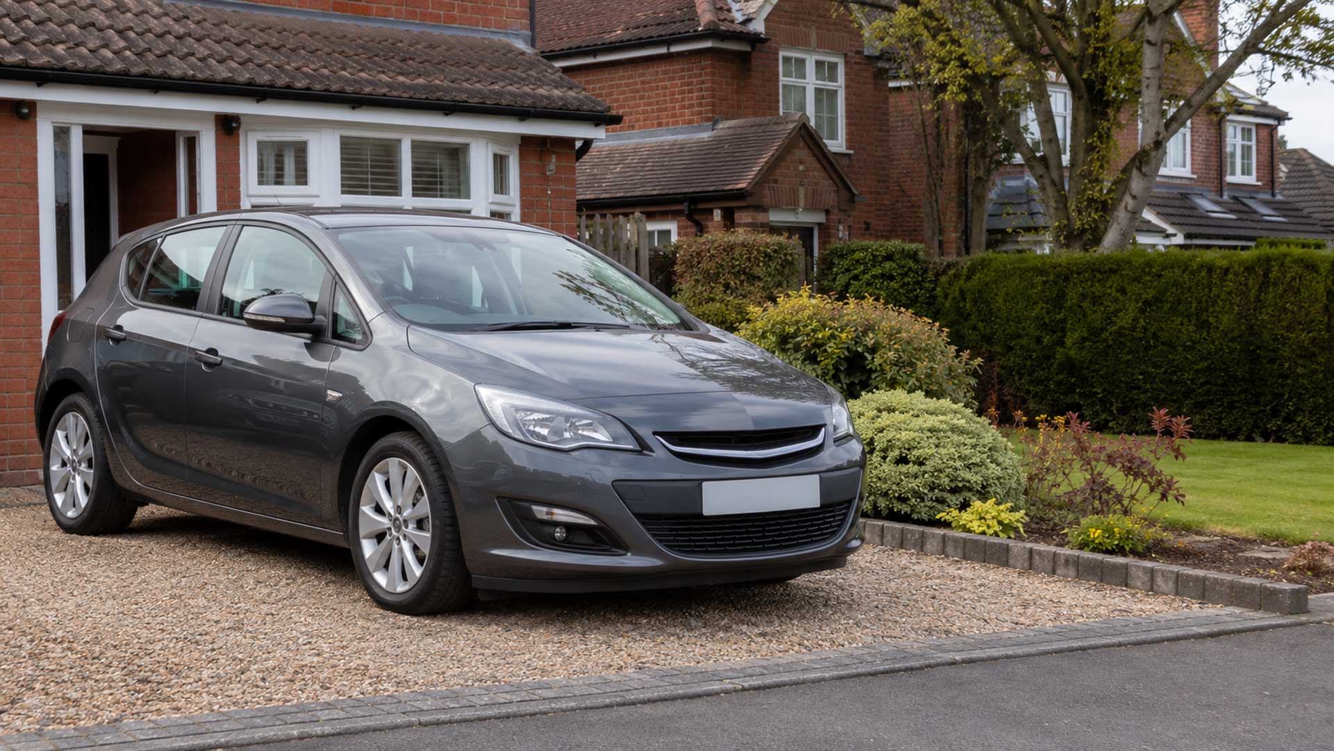 Ordinary British car ownership scene